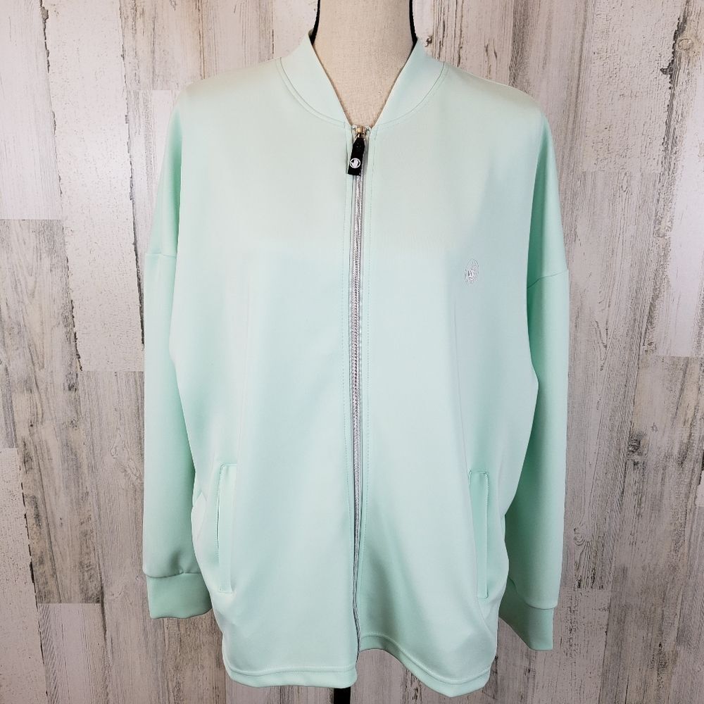 Body Glove Mint Track Jacket Sz M